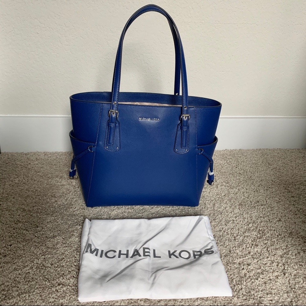 Michael Kors Voyager 30F8SV6T4L Sapphire EW Tote